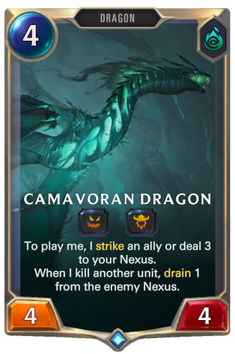 Camavoran Dragon Card Image