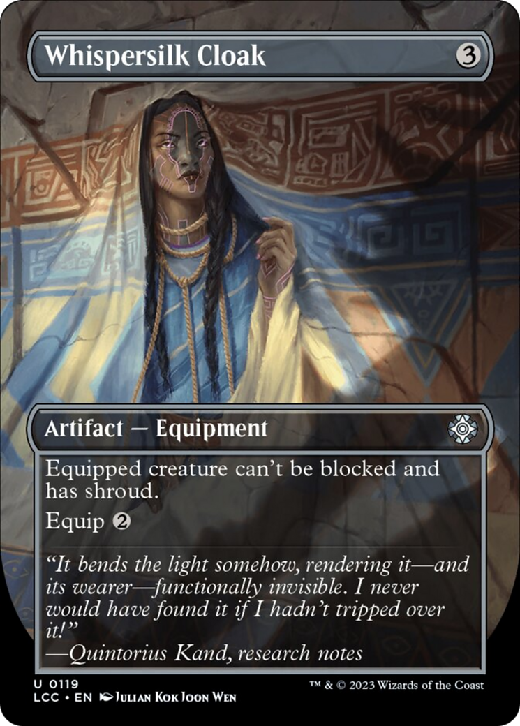 Whispersilk Cloak Card Image