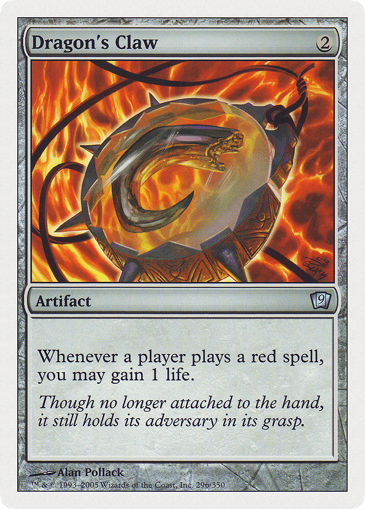 Dragon's Claw Card Image