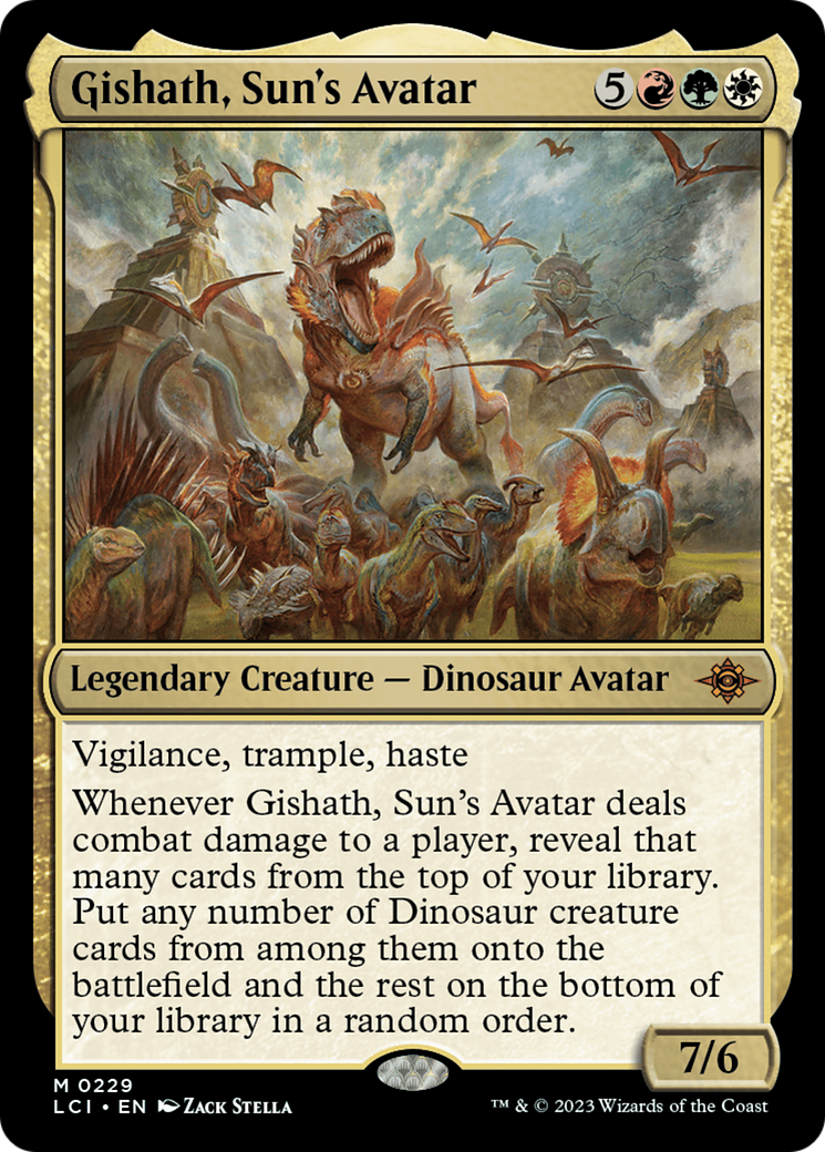 Gishath, Sun's Avatar Card Image