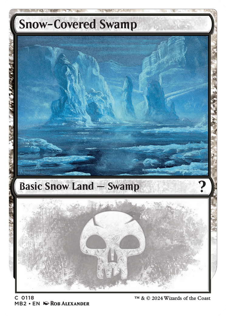 Snow-Covered Swamp Card Image