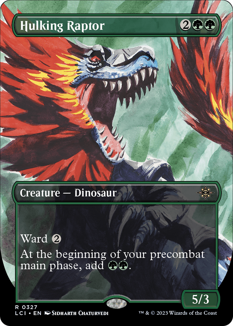 Hulking Raptor Card Image