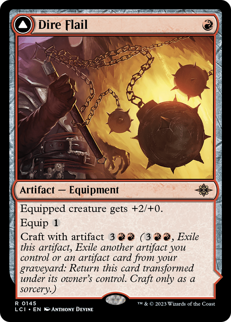 Dire Flail // Dire Blunderbuss Card Image