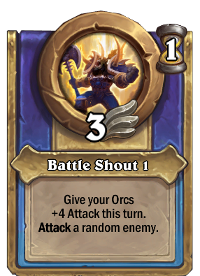 Battle Shout 1 Card Image