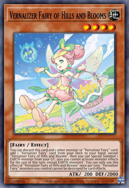Vernusylph of the Flourishing Hills Yu-Gi-Oh Card, Art 2