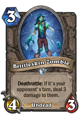 Brittleskin Zombie Card Image