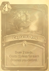 Captain's Log Card Image