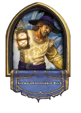 Stormwind Investigator Witch Card Image