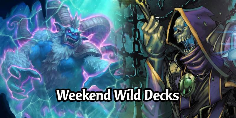Weekend Wild Hearthstone Decks - Undertaker Hunter, Quest Rogue, Even Paladin, and More!