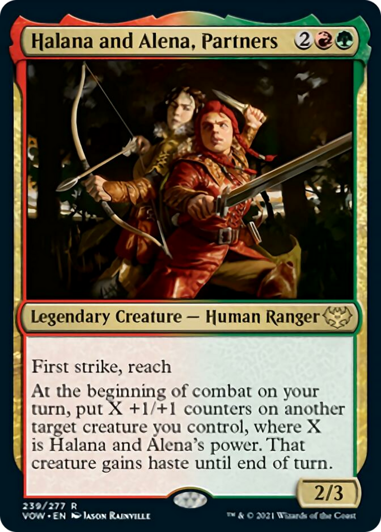 Halana and Alena, Partners Card Image