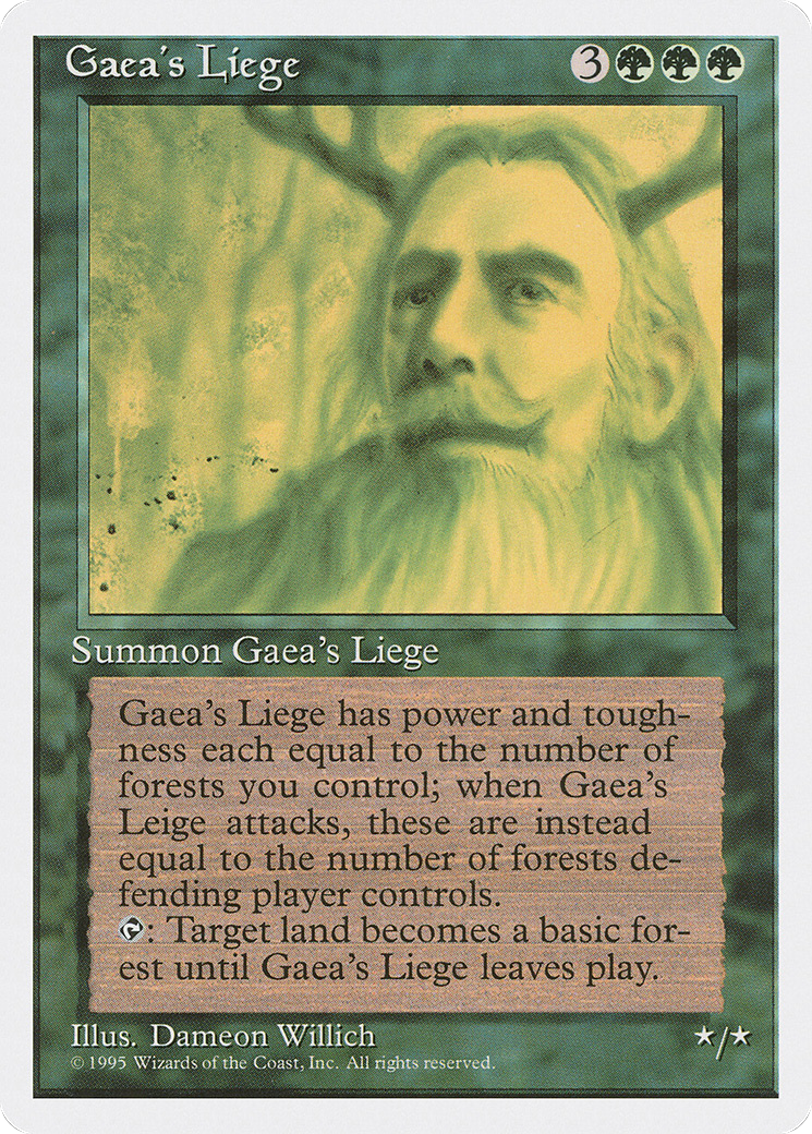 Gaea's Liege Card Image