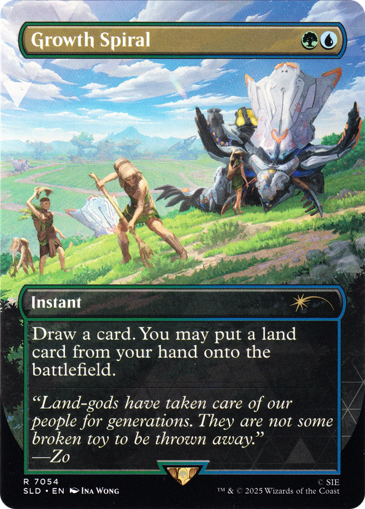 Growth Spiral Card Image