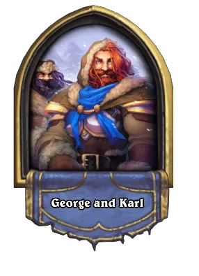 George and Karl Card Image