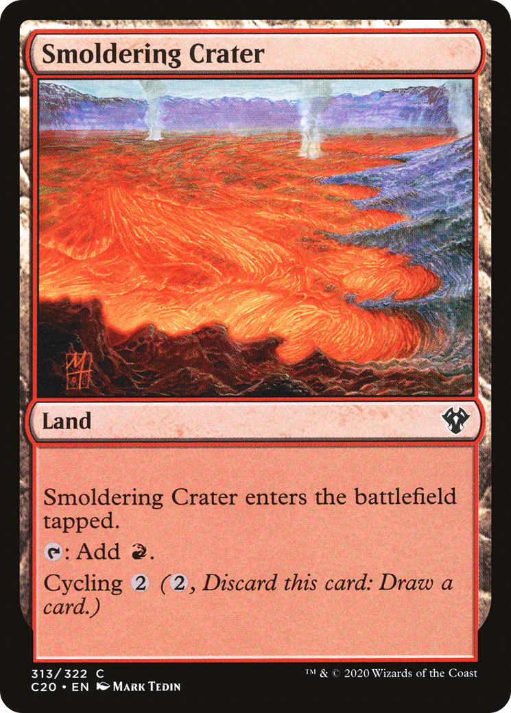 Smoldering Crater Card Image