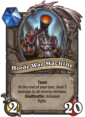 Horde War Machine Card Image