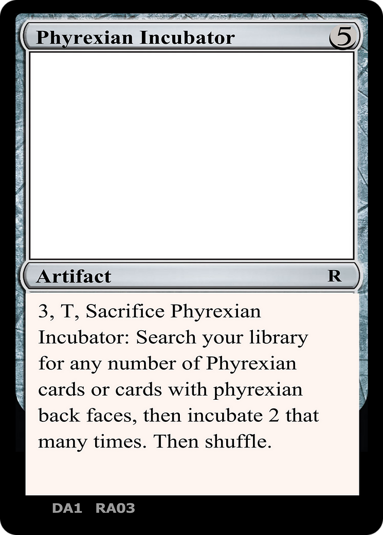 Phyrexian Incubator Card Image