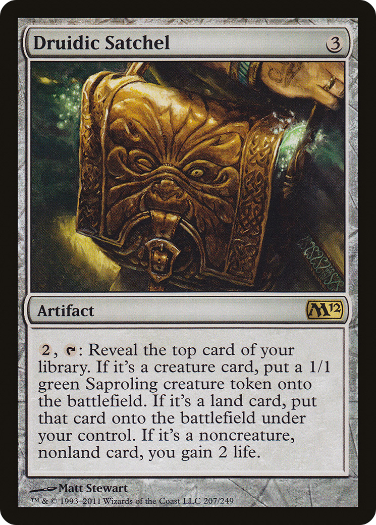 Druidic Satchel Card Image