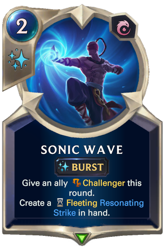 Sonic Wave Card Image