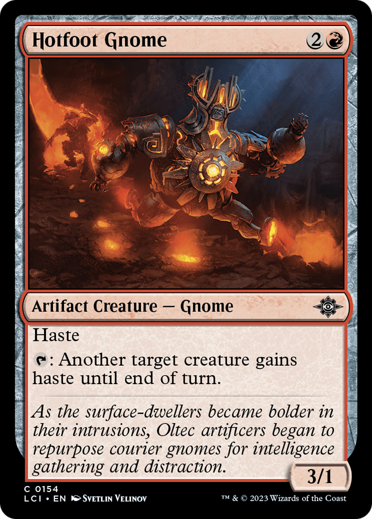 Hotfoot Gnome Card Image