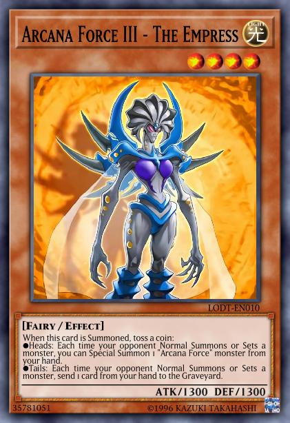 Arcana Force III - The Empress Card Image