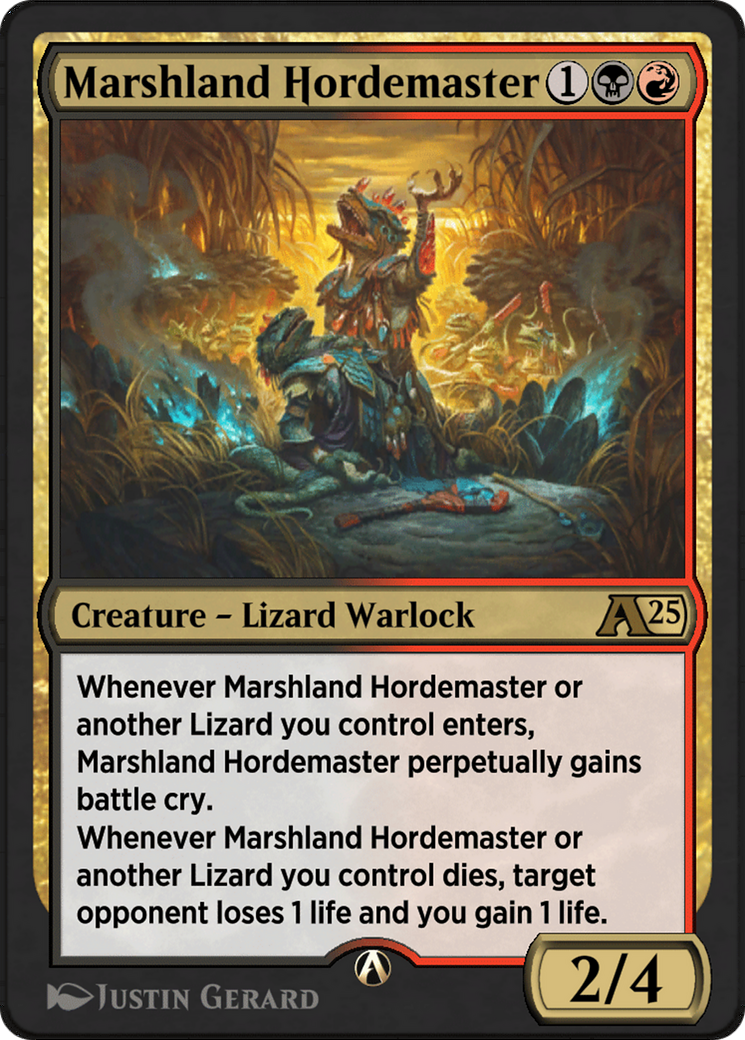 Marshland Hordemaster Card Image
