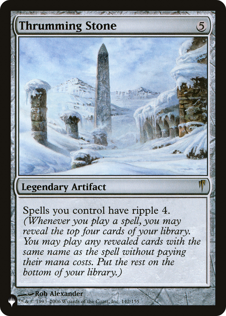 Thrumming Stone Card Image