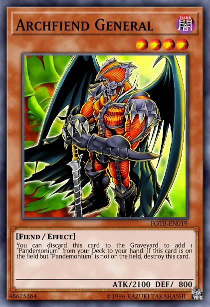 Archfiend General Card Image