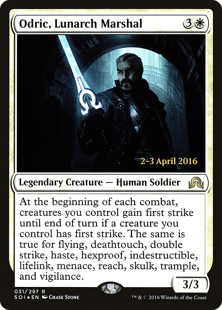 Odric, Lunarch Marshal Card Image