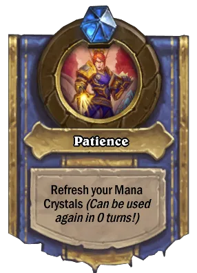 Patience Card Image