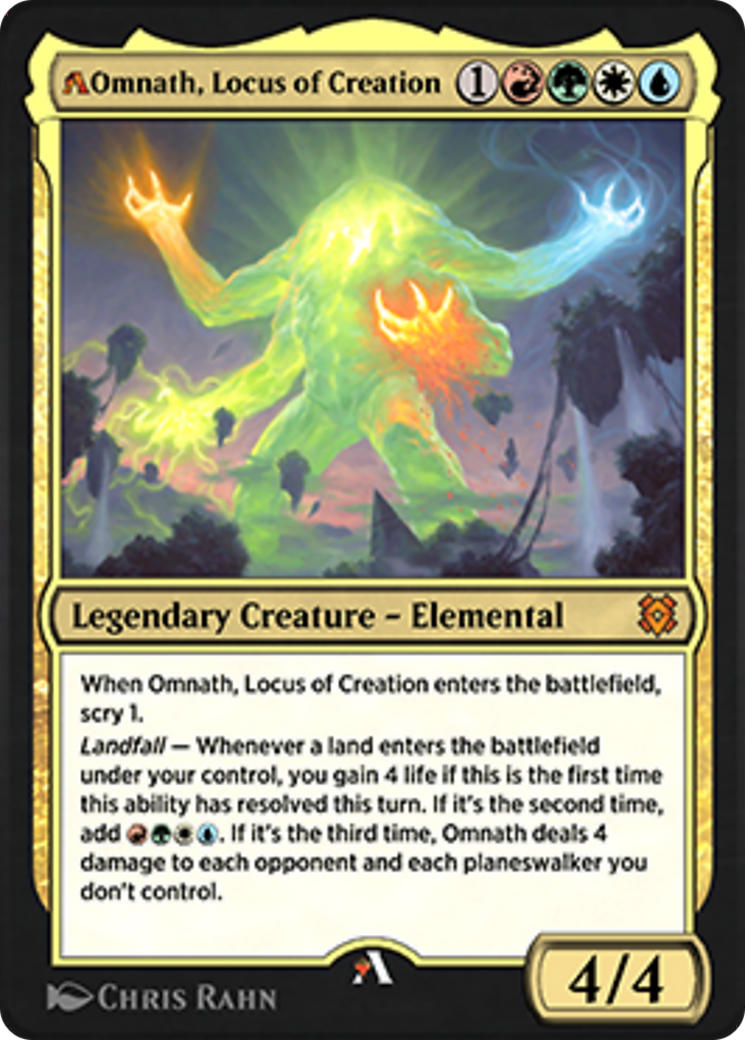 A-Omnath, Locus of Creation Card Image