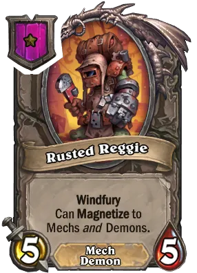 Rusted Reggie Card Image