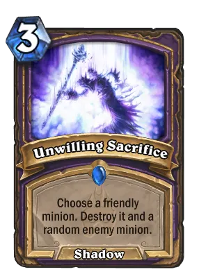 Unwilling Sacrifice Card Image