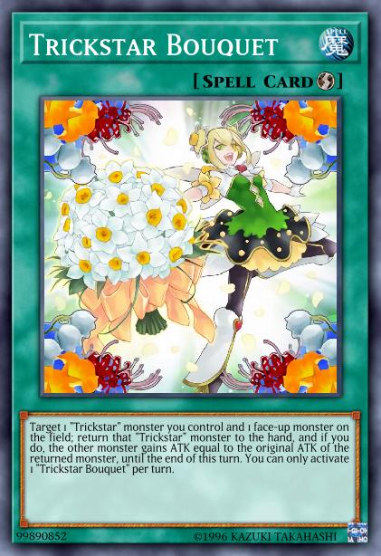 Trickstar Bouquet Card Image