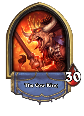 The Cow King Card Image