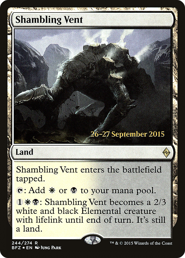 Shambling Vent Card Image