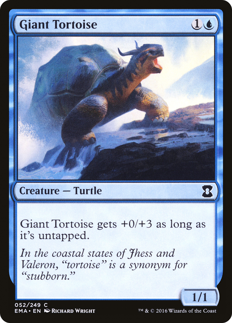 Giant Tortoise Card Image