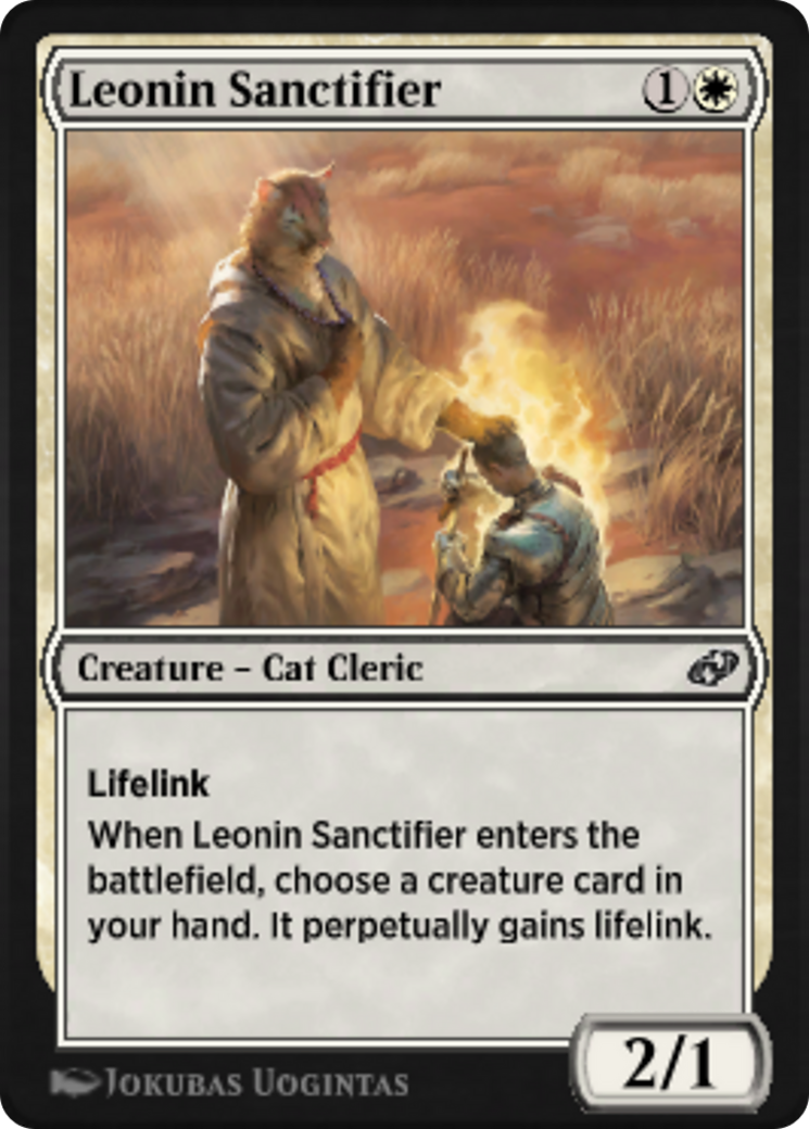 Leonin Sanctifier Card Image