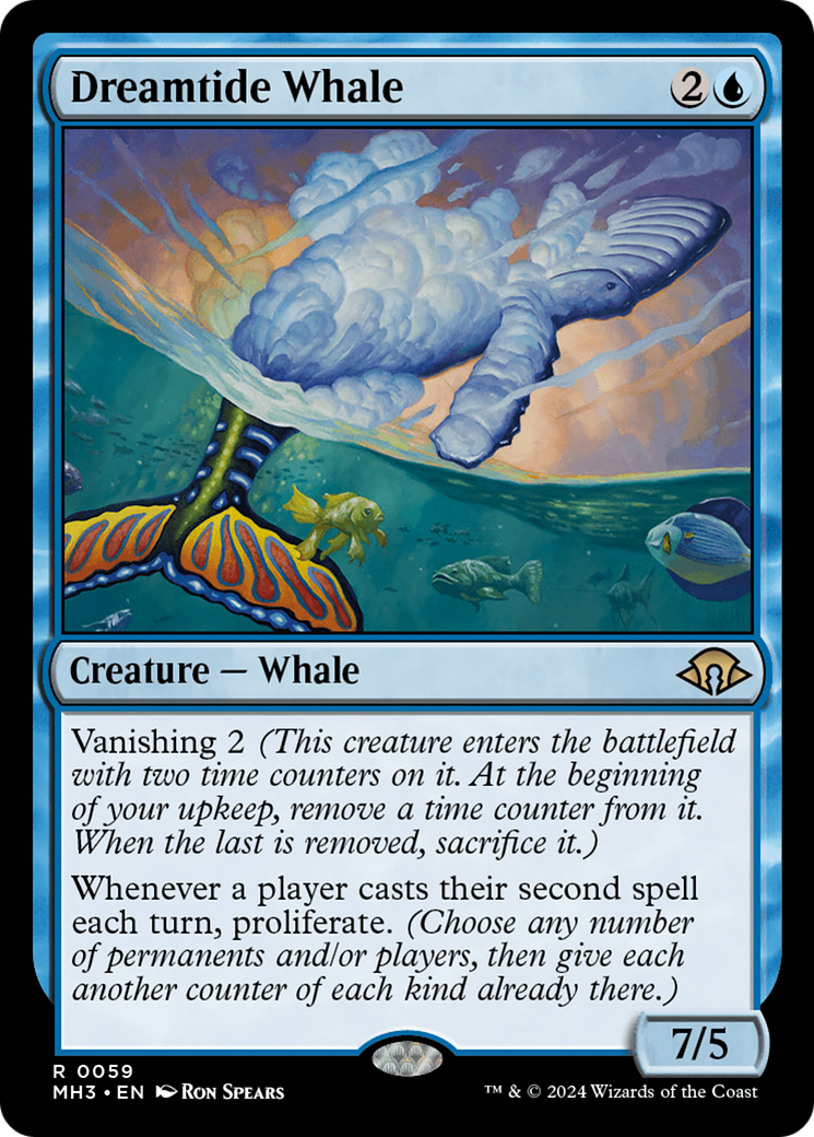 Dreamtide Whale Card Image