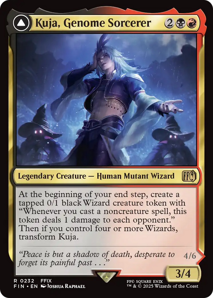 Kuja, Genome Sorcerer // Trance Kuja, Fate Defied Card Image