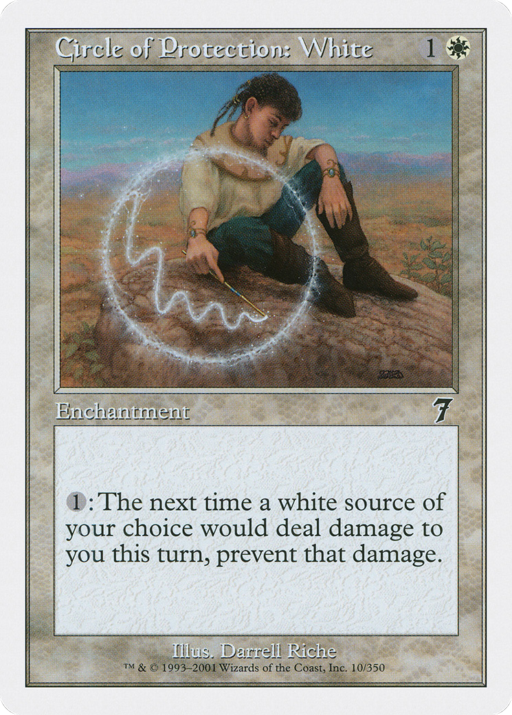 Circle of Protection: White Card Image