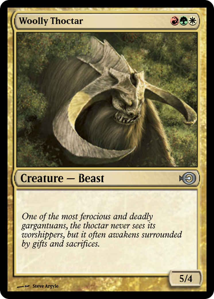 Woolly Thoctar Card Image