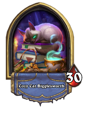 Cozy Cat Bigglesworth Card Image