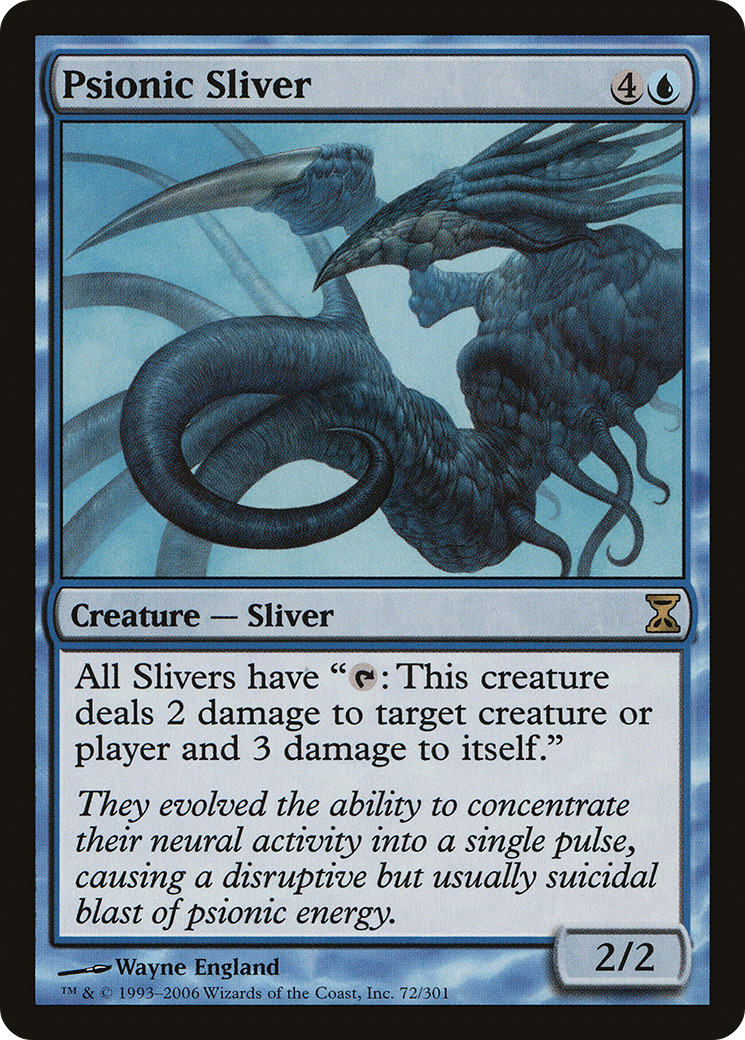 Psionic Sliver Card Image