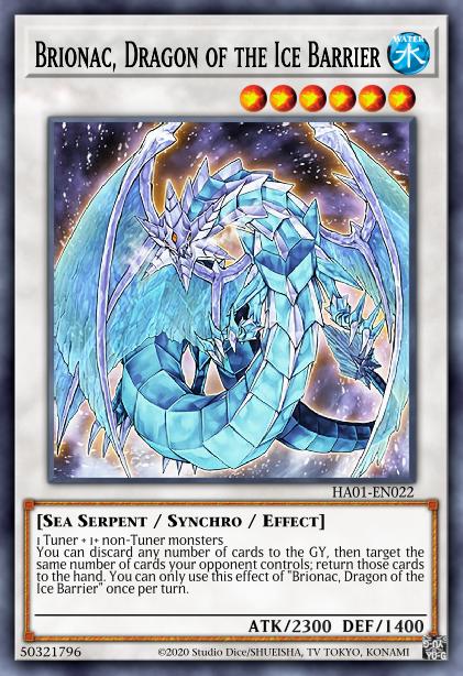 Brionac, Dragon of the Ice Barrier Card Image