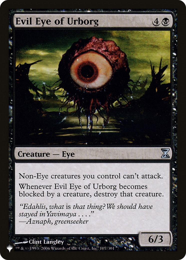 Evil Eye of Urborg Card Image