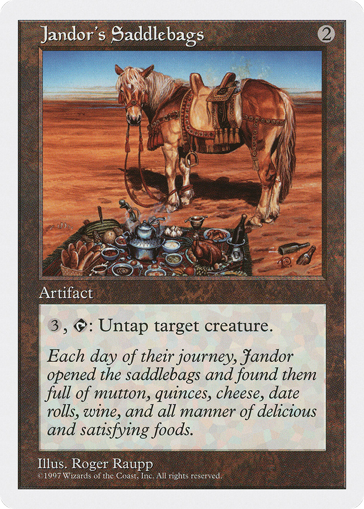 Jandor's Saddlebags Card Image