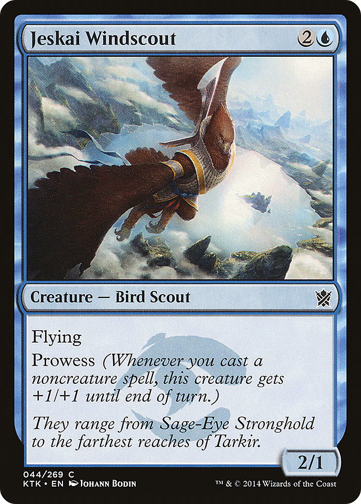 Jeskai Windscout Card Image