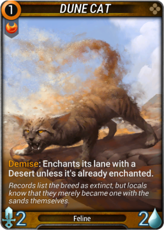 Dune Cat Card Image