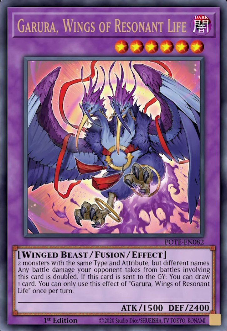 Garura, Wings of Resonant Life Card Image