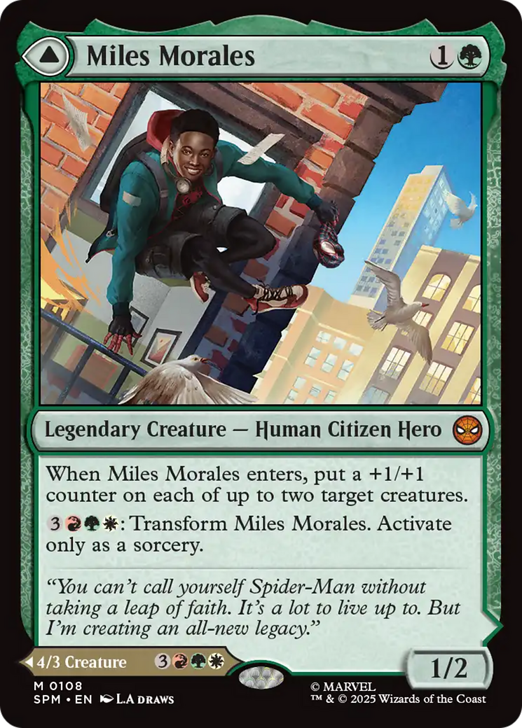Miles Morales // Ultimate Spider-Man Card Image